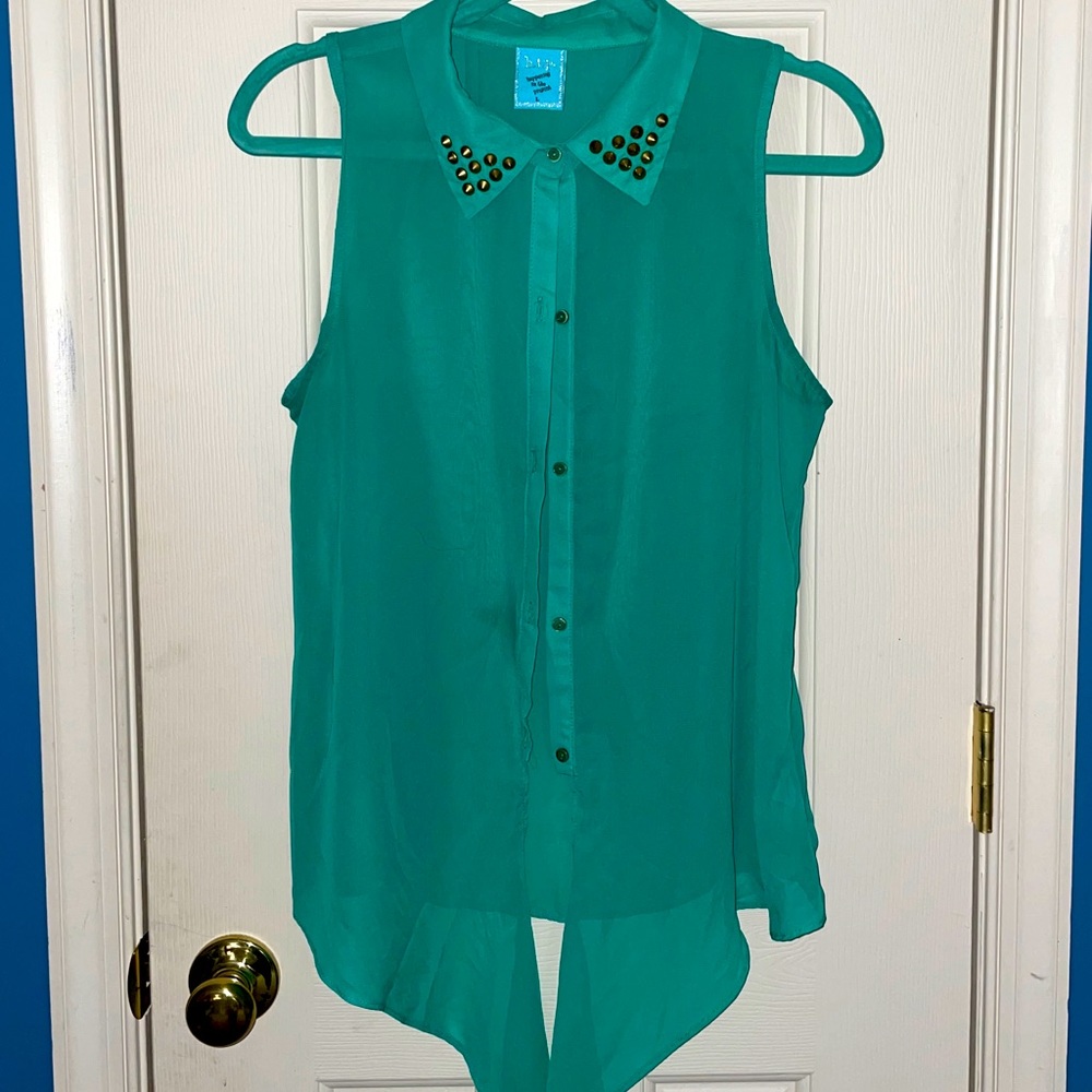 [H.I.P Happening in the Present]Vibrant Green Vest